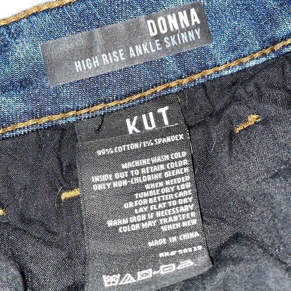 Kut From The Kloth Donna high rise skinny jeans - Picture 2 of 8